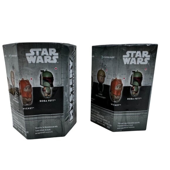 Star Wars Hallmark Christmas Mystery Ornaments Blind Box Figures 2 Pack NEW - Picture 10 of 10